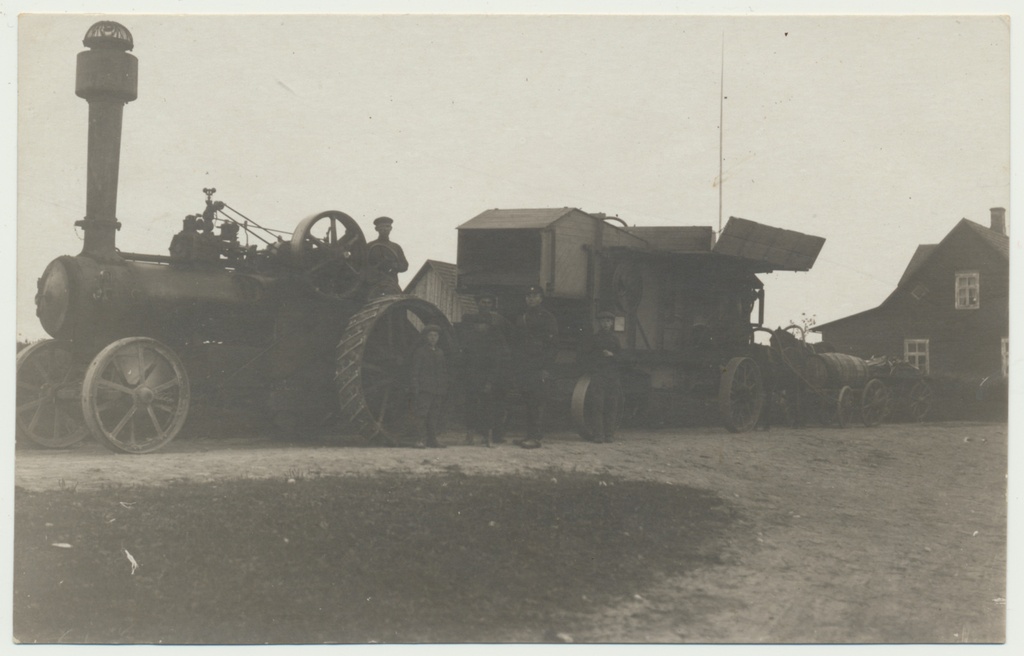foto, Viljandimaa, Vastemõisa vald, Vaalamäe talu, rehepeks, 1922