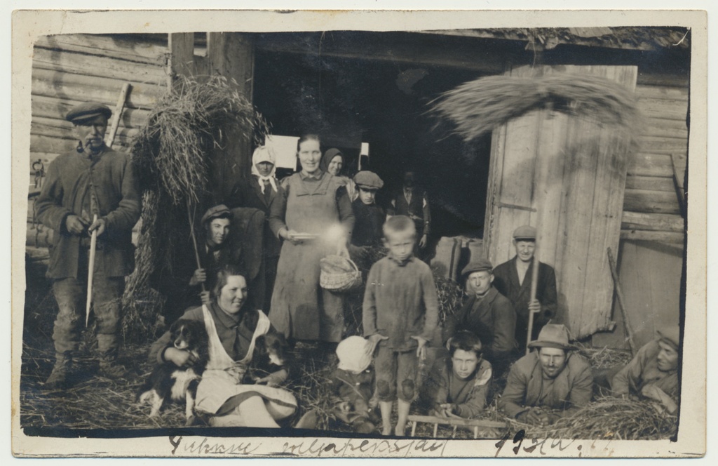 foto, Viljandimaa, Olustvere vald, Tuhkru talu, rehepeks, 1931