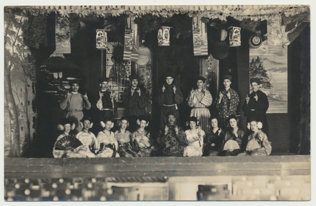 foto, Viljandi, teater Ugala, operett "Geisha", u 1924