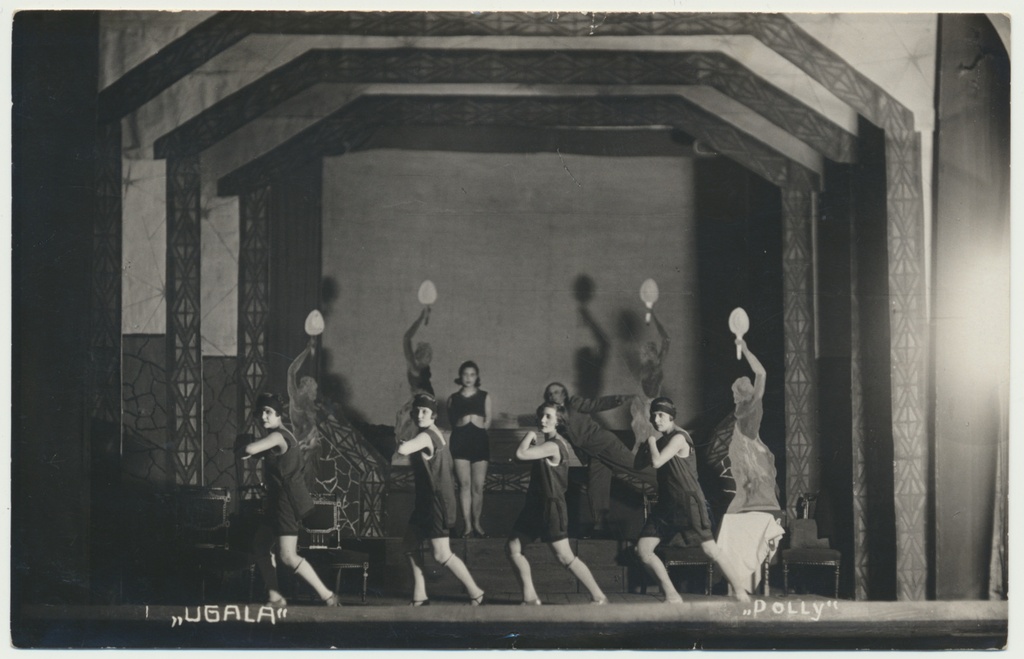 foto, Viljandi, teater Ugala, operett "Dolly", 1928