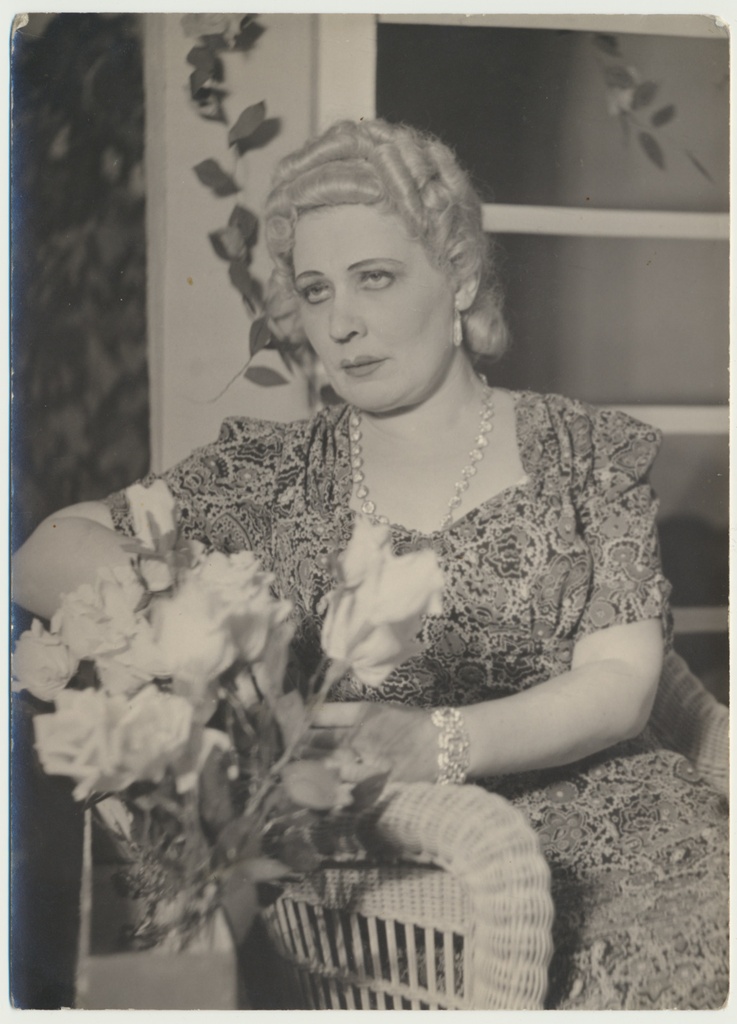 foto, Viljandi, teater Ugala, Salme Tamm, u 1940