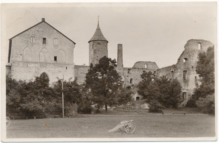Photo postcard. Haapsalu Little Fortress. 1930s.