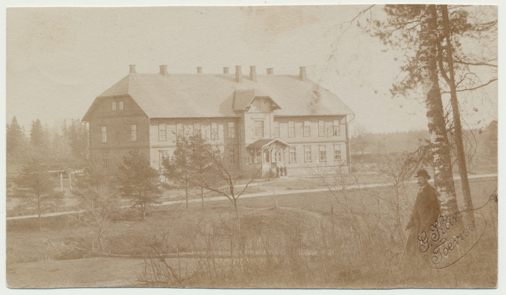 foto, Valgamaa, Helme kihelkonnakool, u 1910, foto G. Karro
