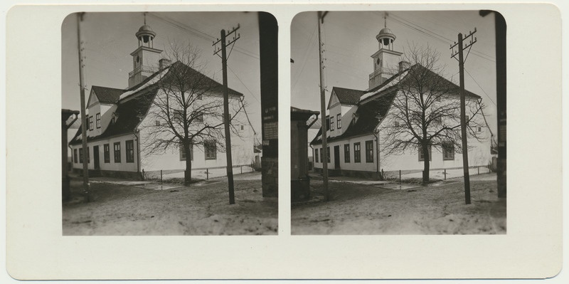 stereofoto, Viljandi raekoda, ~ 1920