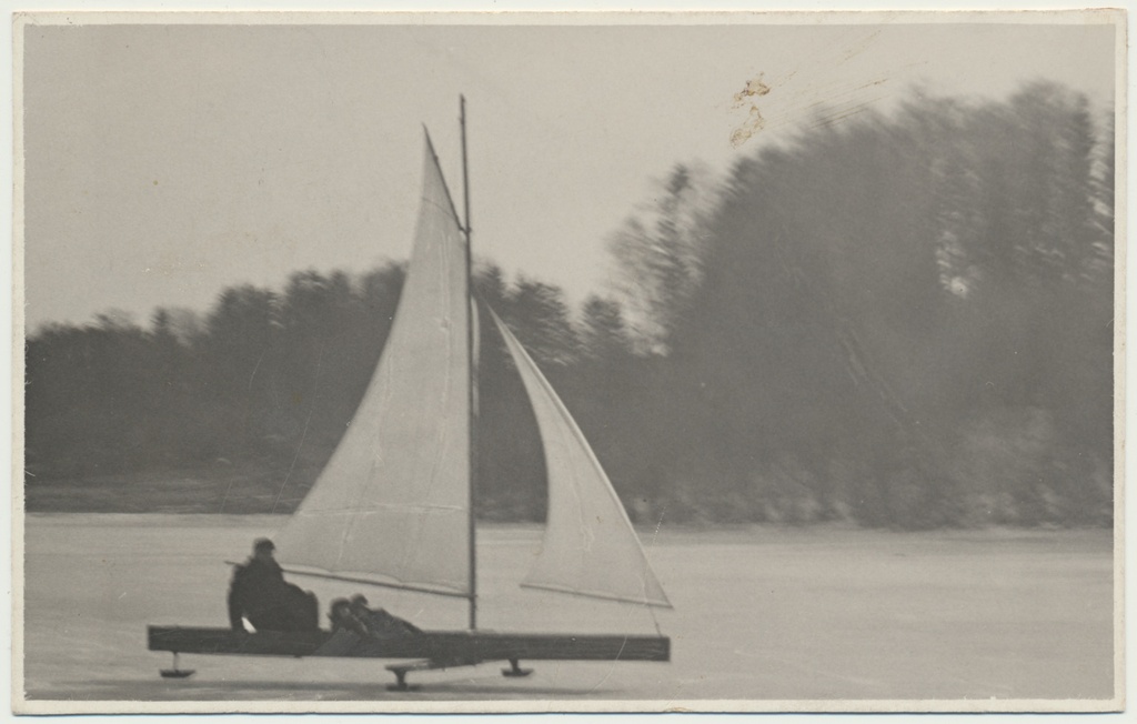 foto Viljandi, jääpurjekas