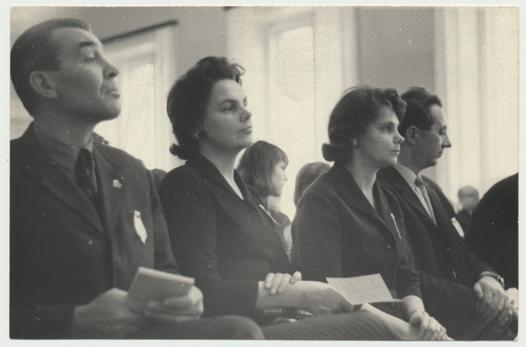 foto, Viljandi, ELKNÜ 50, aktus, 1968, foto E. Veliste