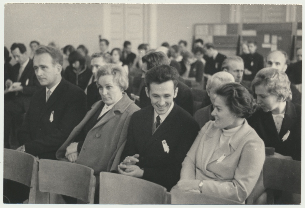 foto, Viljandi, ELKNÜ 50, aktus, 1968, foto E. Veliste