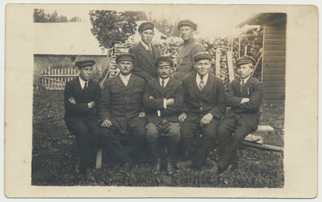 foto, Viljandimaa, Valma spordiselts, grupp, 1920