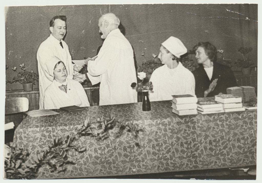 foto, Viljandimaa, Jämejala psühhiaatriahaigla 75, M. Nõges jt, 1972