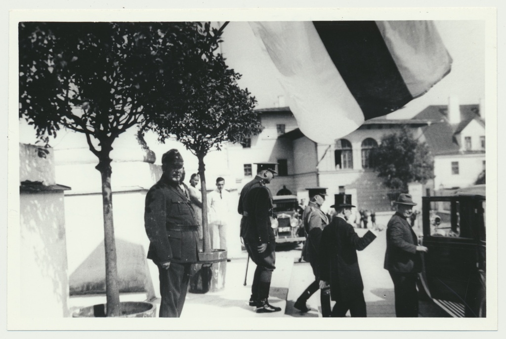 fotokoopia, Tartu Ülikool, riigivanem K. Päts jt, 1930-1934