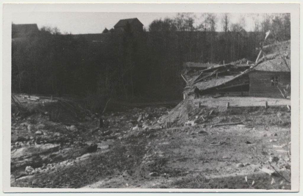 foto, Viljandimaa, Loodi sild, purustatud