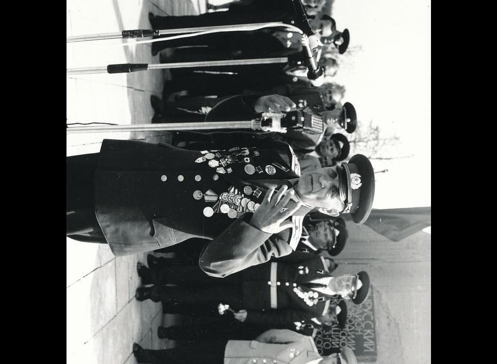 Photo. Opening of the Memorial Chamber in the name of the Soviet army in Võru Kosel on August 11th 1979.