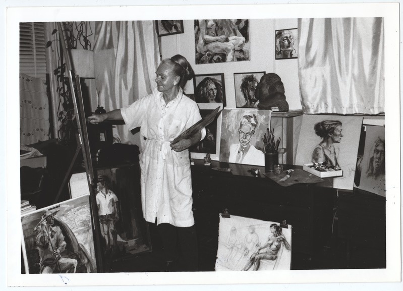 Emma Uusen-Siirak ateljees