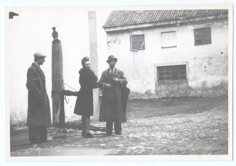 Endel Kõks, Silvia Leitu ja Hans Mets Saksamaal