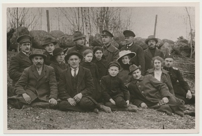 fotokoopia, Holstre näitetrupp 1920  duplicate photo