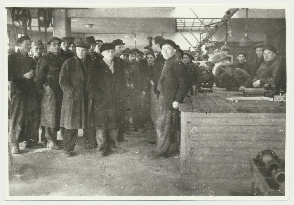 fotokoopia, Viljandi, Hariduse tn 12a, Ungern-Sternberg'i töökoda, töölised, u 1938