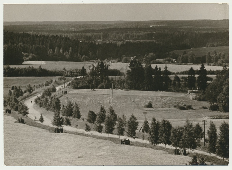 foto, Viljandimaa, Paistu-Loodi maastik, 1960, foto A. Kiisla