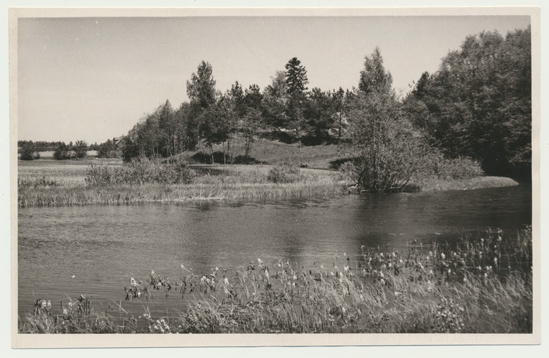 foto, Viljandimaa, Holstre, Veskimägi, u 1960, foto A. Kiisla