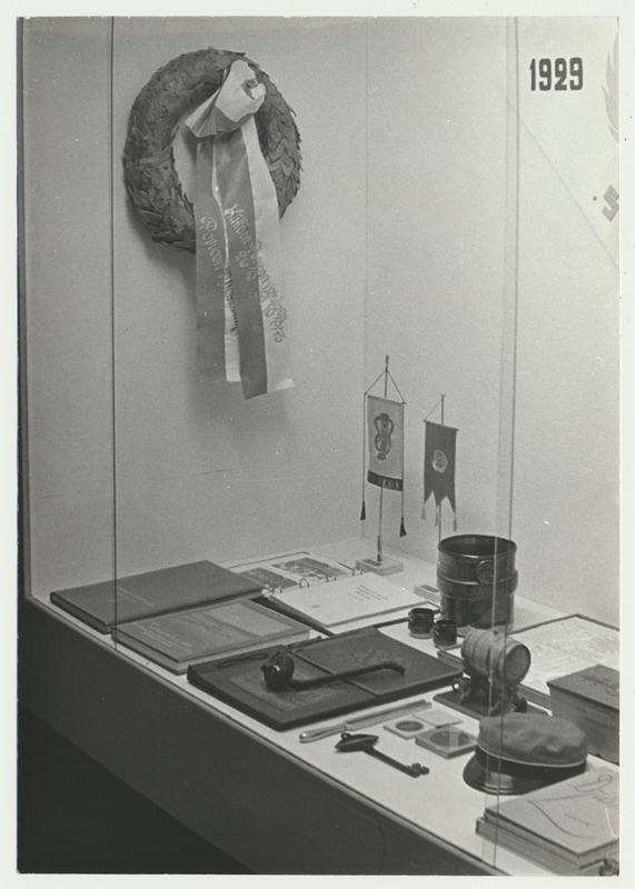 foto, Viljandi Muuseum, näitus "Meeskoor Sakala 50", 1979