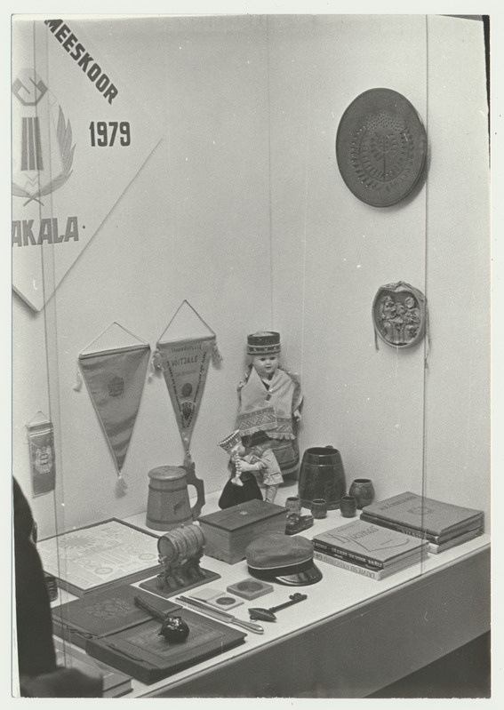 foto, Viljandi Muuseum, näitus "Meeskoor Sakala 50", 1979