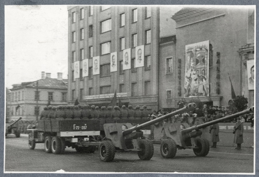 The 28th Anniversary of the Great Socialist October Revolution in Tallinn