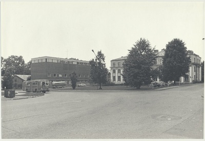 foto, Läti NSV, Valmiera, teater, hotell, 1983  duplicate photo