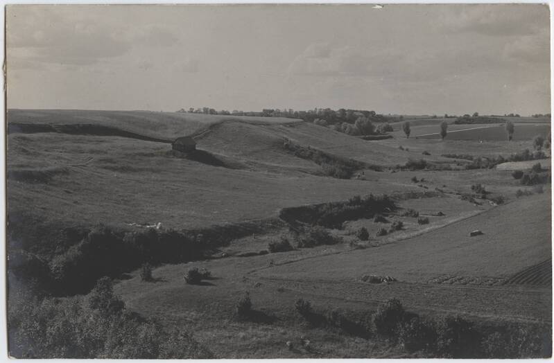 fotopostkaart, Viljandi, Uueveski org ja oja, 1913