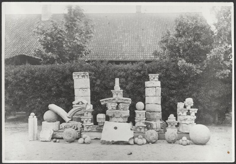 fotokoopia, Viljandi, lossimäed, arheoloogilised leiud, repro 1983, E. Veliste