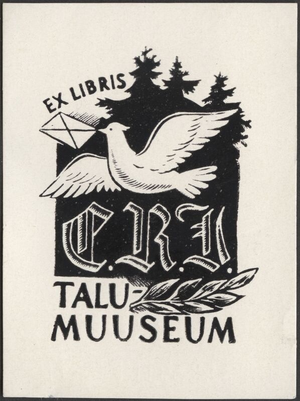 exlibris, C. R. Jakobsoni talurahvamuuseum