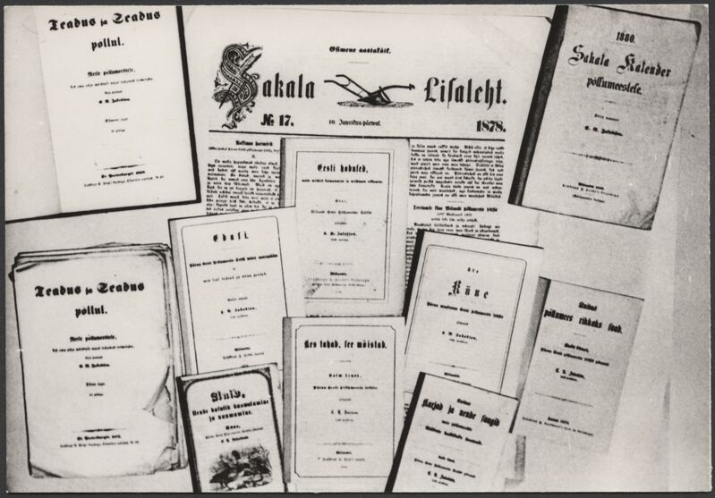 foto, C. R. Jakobsoni kirjutised, ajaleht Sakala lisaleht nr 17