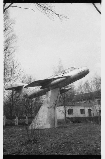 Airfield and missile base in Virumaa; old destruction plane