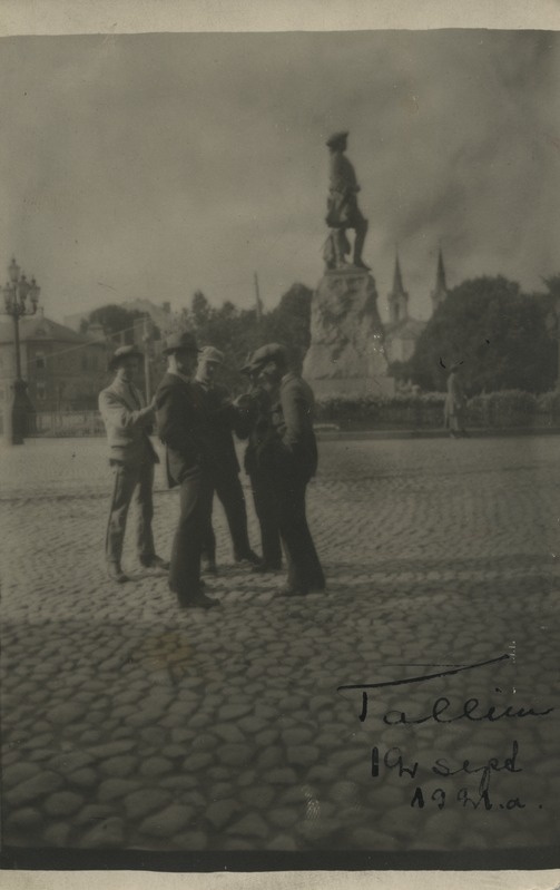 Tallinnas Peetri platsil 1921. a.
