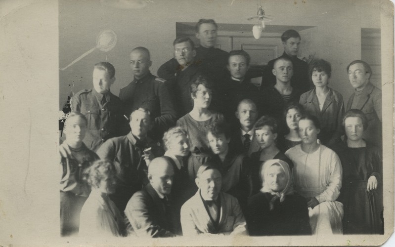Kunstikooli "Pallas" õpilasi 1920. a.