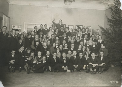 Jõuluõhtu "Pallases" 1929. dets.  duplicate photo