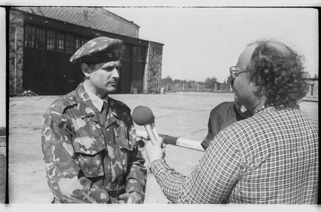 Airfield and missile base in Virumaa; air force interviews