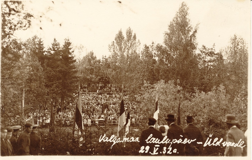 Valga laulupäev linnapargis