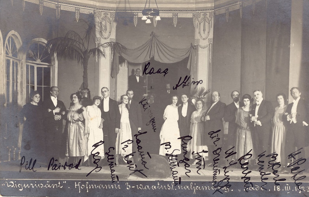 Hofmanni naljamäng "Vigurivänt" "Sädes"