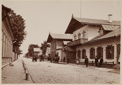 Tartu German Handicrafts Society House from Tiigi Street  duplicate photo