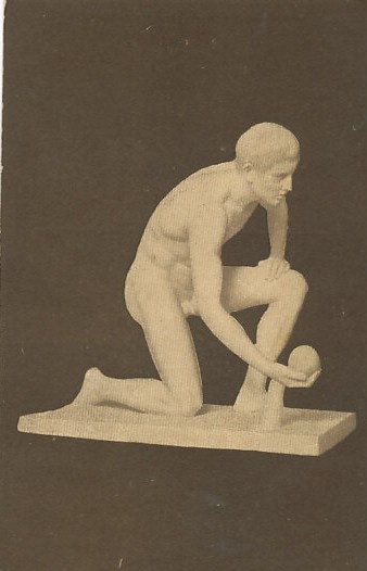 Keeglimängija skulptuur