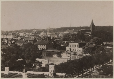 Tartu over the Meltsivesk tigue  similar photo