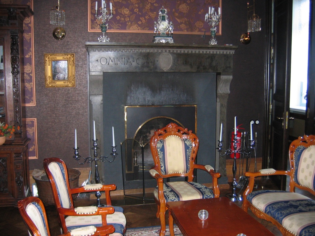 Internal view of the Kalvi Manor