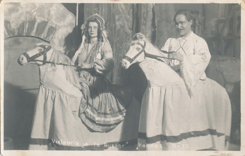 Operett "Viktoria ja Husaar" "Kandle" laval