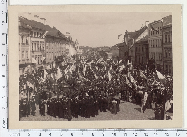 Song Festival in Tartu on the Raatuse Square