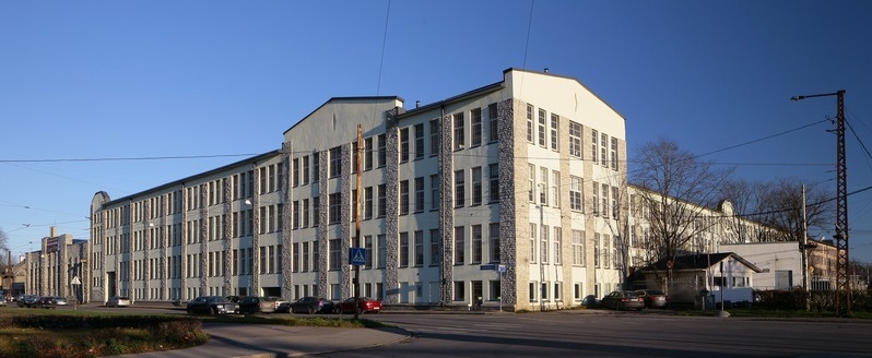 Lutheri vineerivabriku uus mööblivabrik Vana-Lõuna 39. Arhitektid Vassiljev ja Bubõr
