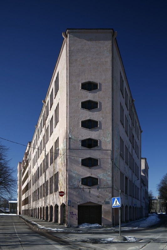 Korterelamu Tallinnas Raua 16a. Arhitekt Andres Alver