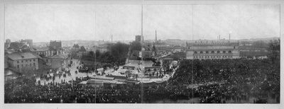 October 16, 1905 Hair Exhibition for the Sacrifices of Blood Thesis in New Market  duplicate photo