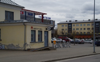 Agitatsiooniauto Rakvere turul, 1959.a. rephoto