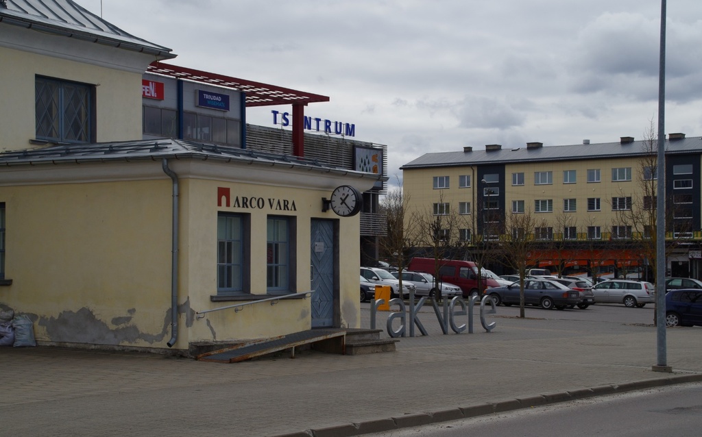 Agitatsiooniauto Rakvere turul, 1959.a. rephoto