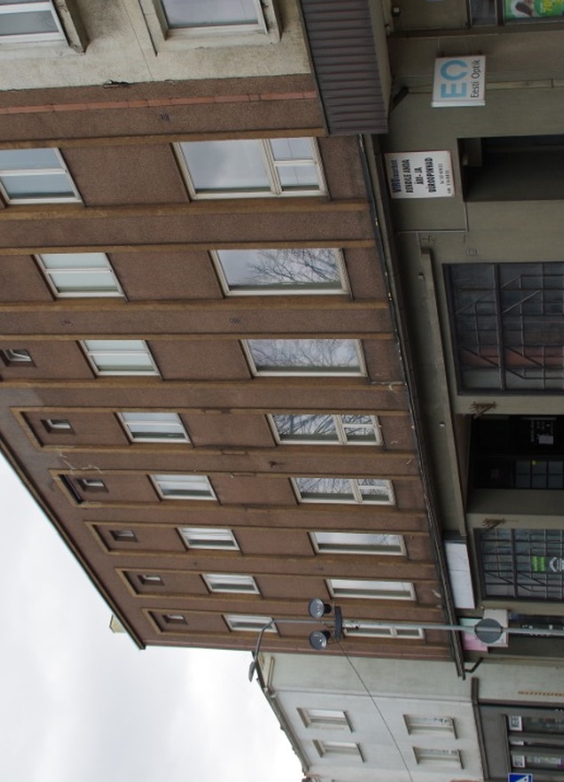 Pangahoone, vaade. Arhitekt August Volberg rephoto