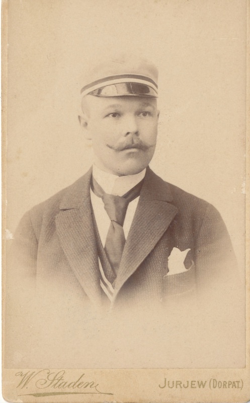Dr. Johan Müllerson üliõpilasena Tartus